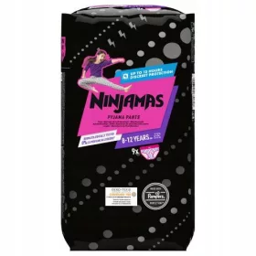   Pampers NinjaHlačke Plenice za deklice 8-12 let (27-43 kg), 9 kosov