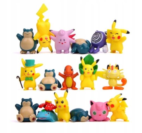 Figurice Pokemon 17-delni komplet za otroke kot zbirateljsko darilo