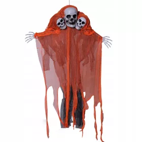 Strahopetec Dekoracija Halloween Duša Lobanja Gaza Okrasje