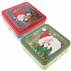 Božično darilno pločevinko Treat Tin