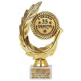   ZLATI UMETNIKI LAUR ZA 35. ROJSTNI DAN ZA HČERKO, SINA, ZETA ALI SNAHO