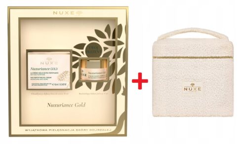 Nuxe Nuxuriance Gold Komplet: Ultra Hranilen Krema za Obraz in Balsam za Oči