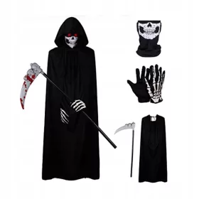  Kostum Grim Reaper za zabavo za noč čarovnic