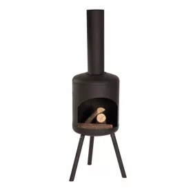  Vrtni kamin Modena 30 cm črn
