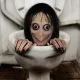  Halloween Cosplay Presenta's Ghost Wig Mask