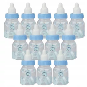   Mini Darilni Set 12 Kosov Baby Stekleničke za Mleko za Prho

Mini darilni set 12 kosov baby stekleničk za mleko je idealen dodatek za baby shower zabavo. Ta set vključuje 12 trpežnih plastičnih škatli