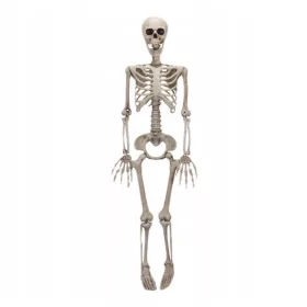 DEKORACIJA VISEČI SKELET SMRTNE KOSTI 90CM