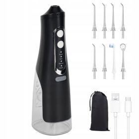   IRIGATOR ZA ČIŠČENJE ZOB BREZŽIČNI 4 NAČINI 8 ŠOB 310ml