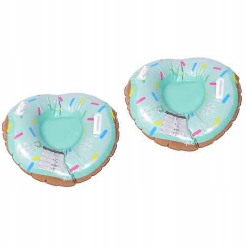 Winter Fun Deluxe Children's Sleds Set of 2, Thickened for Extra Safety and Comfort