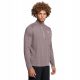 Under Armour UA Tech Textured 1/2 Zip moška majica z dolgimi rokavi za trening - rjava