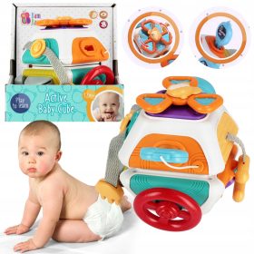 Kognitivna kocka, interaktivna igrača za otroke 12m+ BamBam