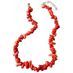    NARAVNA KORALNA OGRLICA TANTRIC STONES VITAL FORCE MULADHARA