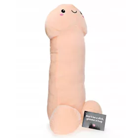 Plušasti kožni penis - 60 cm mehak, ljubek!