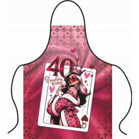Kuhinjski predpasnik za 40. rojstni dan kraljice
