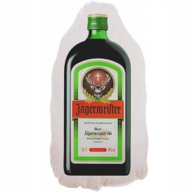 Jagermeister dekorativna blazina s podobo steklenice