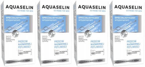 5x Aquaselin Extreme For Men Antiperspirant 50ml