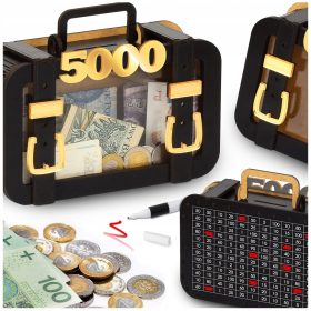 DARILO ZA ROJSTNI DNEVI - GRAFIRANA SKARBONKA Z NAMENOM 5000