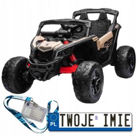    MOČAN AKUMULATORSKI BUGGY Can-am ZA OTROKE 4x200W 24V 7Ah 4x4 LED DALJINEC