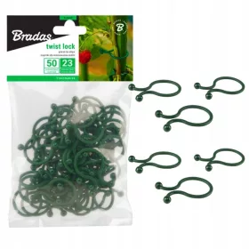    Sponke za rastline PARADIŽNIK (23 mm) zelene 50 kosov/pakiranje TYK23GR/50