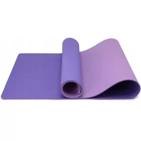   FITNES Vijolična Jogini Mat Nedrseča Gimnastična Podloga TPE
