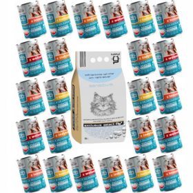   FRENDI Konzerva mokre hrane za mačke, mešanica okusov, 24 x 400g