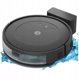   iRobot Roomba Combo Essential pametni robotski sesalnik z mokrim brisanjem srebrno/siv