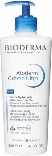 Bioderma Atoderm Ultra vlažilna krema za obraz in telo, 500 ml