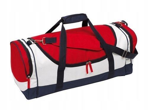 Zmogljiva športna torba 40 l rdeča