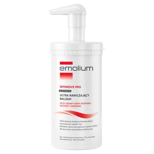 Emolium Intensive Pro Ultra Vlažilni Balzam za Atopično in Suho Kožo, 500g