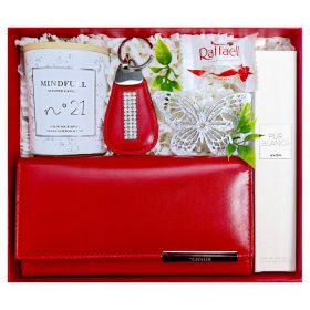   Ekskluzivno darilo za Materinski dan - Komplet usnjenih denarnic za ženske