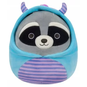   Squishmallows Rocky Raccoon Plush v čarovniškem kostumu, 19 cm