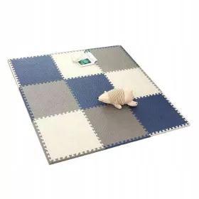 PUZZLE MAT FOAM PODLOGA ZA VADBO GYM 180x180CM 9 KOSOV FT57A