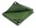 Vodoodporna in UV zaščitena zelena ponjava 3x7 m - Trpežna za vse vremenske razmere