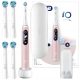 Magnetna zobna ščetka Oral-B iO Series 6 Pink Sand + konice