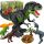 DINOZAVR T-REX INTERAKTIVNA ZELENA FIGURICA RJUŠEČI HODEC LEŽE JAJCA XL