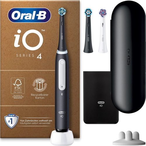 Optimized name: Oral-B iO Serija 4 Črna Električna Zobna Ščetka z Inovativno Tehnologijo iO

Optimized description: Oral-B iO Serija 4 Črna Električna Zobna Ščetka je inovativna zobna ščetka, ki zagot