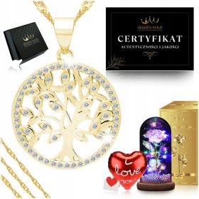 ZLATO DREVO VERIŽNICA + ROŽA VRTNICA ZA 18. ROJSTNI DAN