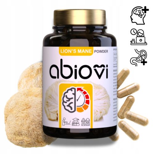 Kapsule Lion's Mane - Naravna Podpora za Možgane in Živčni Sistem