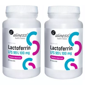  Laktoferina z Vitaminom C za Podporo Imunskega Sistema – 60 Kapsul