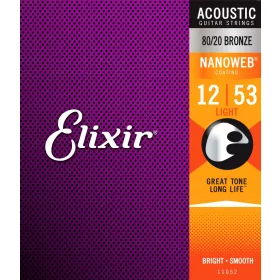 Strune Elixir NanoWeb 80/20 Bronaste 12-53 (11052)