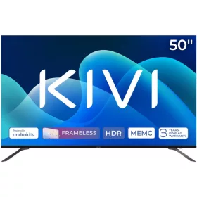    Kivi 50U730QB 50" LED 4K TV Android TV LED HDR tehnologija Črna