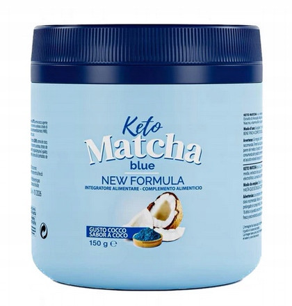 Keto Matcha Blue 150g – Podpora za Ketogenično Dieto