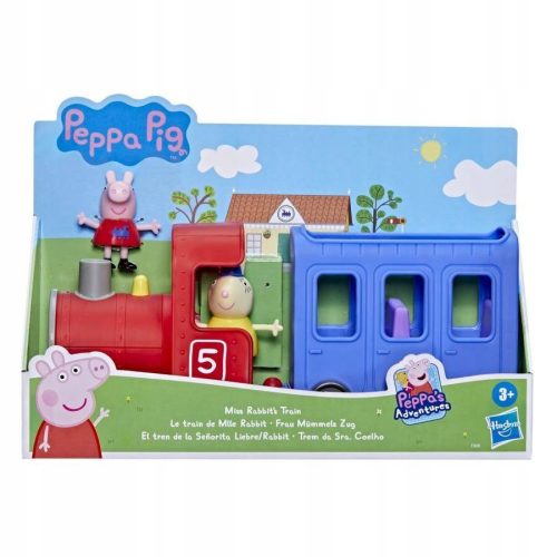 Hasbro Zajčja Pepa - Set vlaka Gospa Zajčja + 2 figurici F3630
