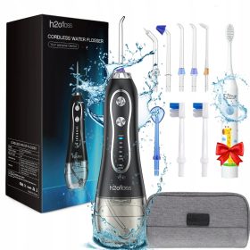   BREZŽIČNA ZOBNA IRIGACIJA HF-6 300 ml + POTOVALNI KOVČEK + 8 ŠOB