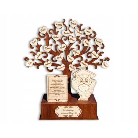   Darilo za učitelja - Personalizirano drevo zahvale za učitelje