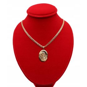    Zlata GARNITURA iz kirurškega jekla 316L Z813 MATI BOŽJA OTROKA