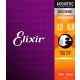 Elixir 11052 NanoWeb Strune za Akustično Kitaro 80/20 Bronze 12-53