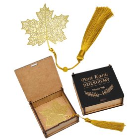 Darilo za učitelje - Zakladka za knjige list klonu