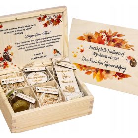 ELEGANTNO DARILNO ZA UČITELJE Essentials Box HVALA ŽELJE