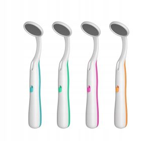   LED Zobno ogledalo z ustnim ogledalom in funkcijo proti megljenju je idealno za natančno in udobno uporabo pri vsakodnevni ustni higieni. Sodobna tehnologija LED osvetlitve zagotavlja optimalno osvetl